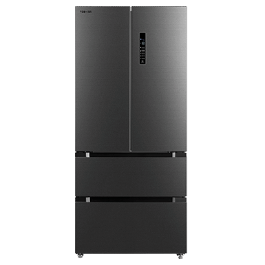 532L, FRENCH DOOR REFRIGERATOR, ALLOY COOLING BACK, DUAL COOLING, 3 CYCLE